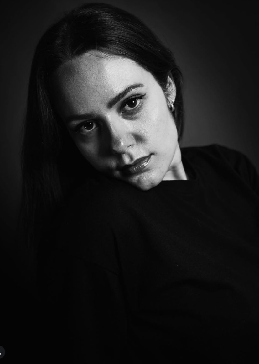 Marie — portrait noir et blanc